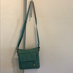 Giani Bernini dark teal crossbody bag. NWOT